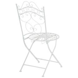 Ensemble de 2 chaises Indra blanc