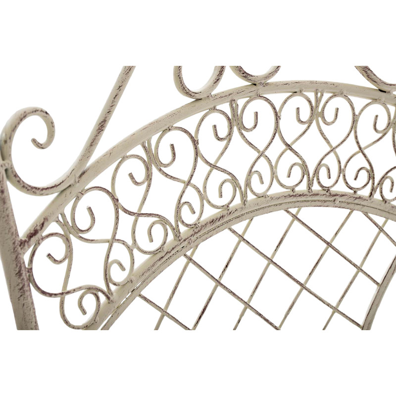 Lot de 2 chaises de jardin Adelar crème antique