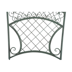 Lot de 2 chaises de jardin Adelar vert antique