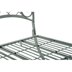 Lot de 2 chaises de jardin Adelar vert antique