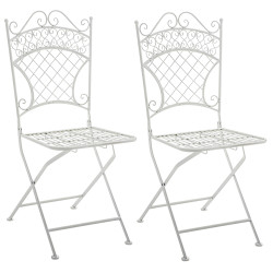 Lot de 2 chaises de jardin...