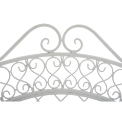 Lot de 2 chaises de jardin Adelar blanc