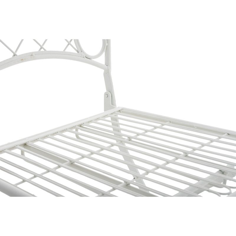 Lot de 2 chaises de jardin Adelar blanc