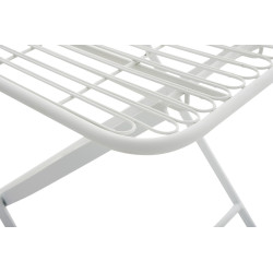 Lot de 2 chaises de jardin Adelar blanc