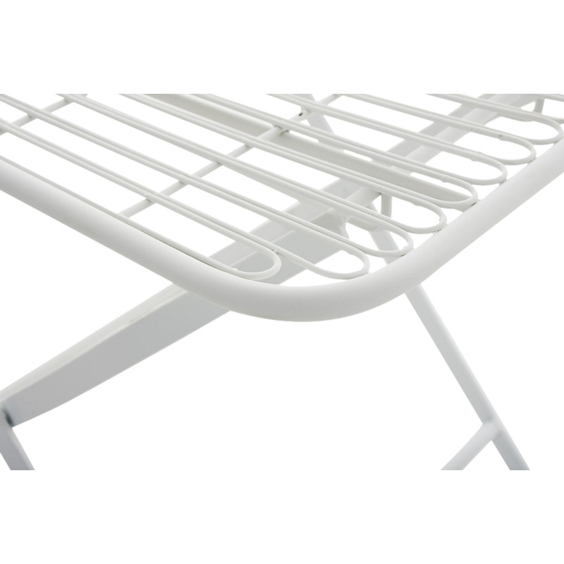 Lot de 2 chaises de jardin Adelar blanc