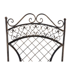 Lot de 2 chaises de jardin Adelar bronze