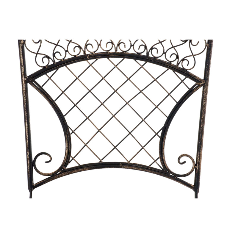 Lot de 2 chaises de jardin Adelar bronze