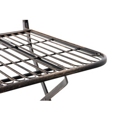 Lot de 2 chaises de jardin Adelar bronze