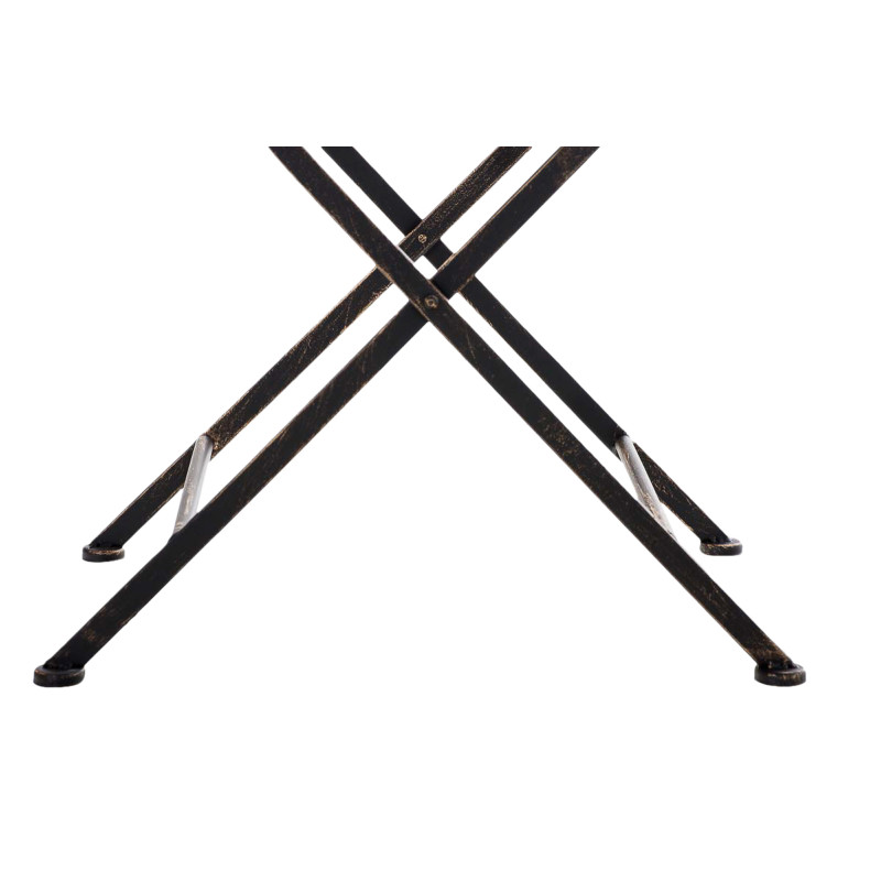 Lot de 2 chaises de jardin Adelar bronze