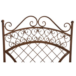 Lot de 2 chaises de jardin Adelar marron antique