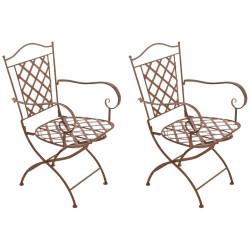 Ensemble de 2 chaises Adara...