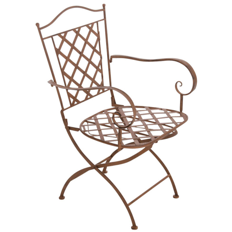 Ensemble de 2 chaises Adara marron antique