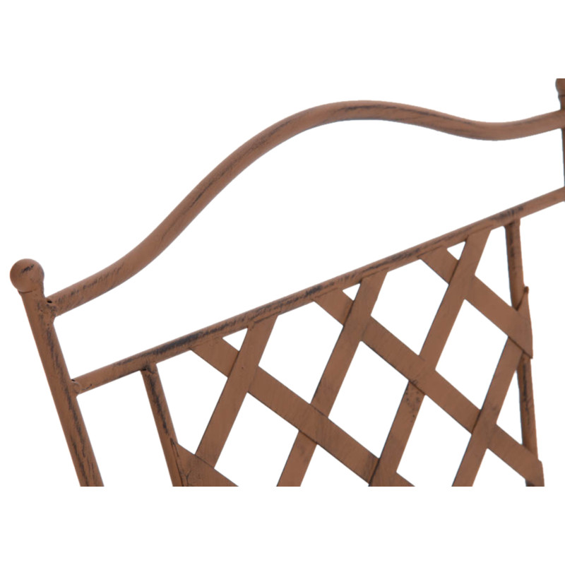 Ensemble de 2 chaises Adara marron antique