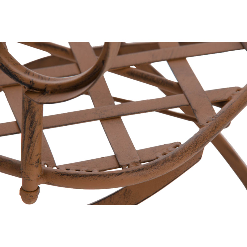 Ensemble de 2 chaises Adara marron antique