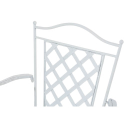Ensemble de 2 chaises Adara blanc