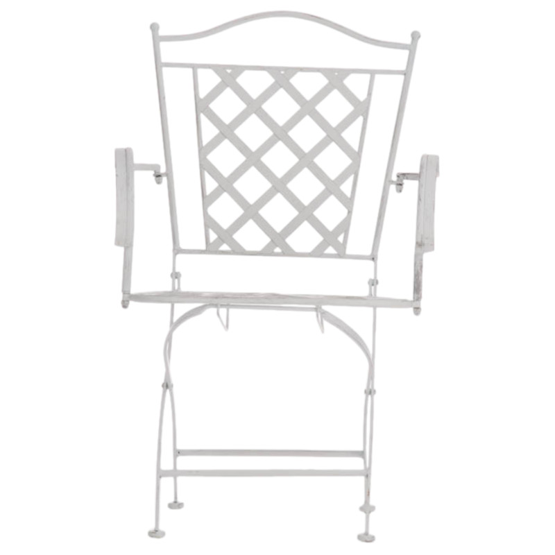 Ensemble de 2 chaises Adara blanc antique