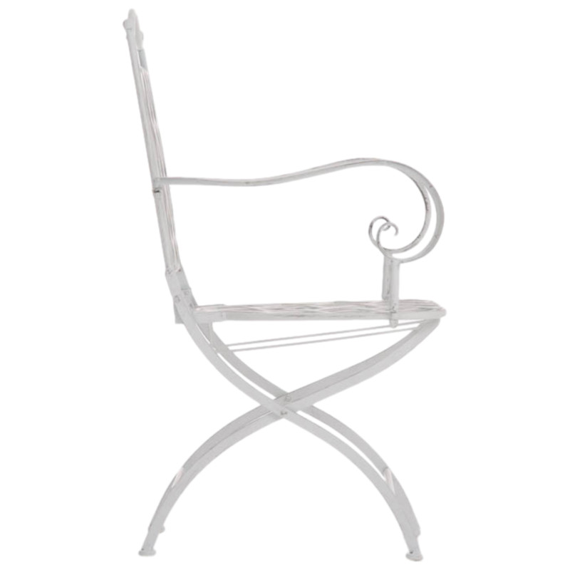 Ensemble de 2 chaises Adara blanc antique