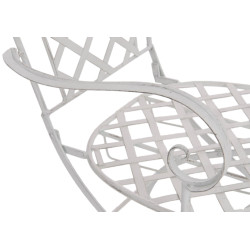 Ensemble de 2 chaises Adara blanc antique