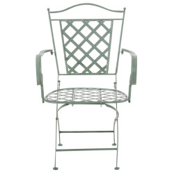 Ensemble de 2 chaises Adara vert antique