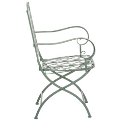 Ensemble de 2 chaises Adara vert antique