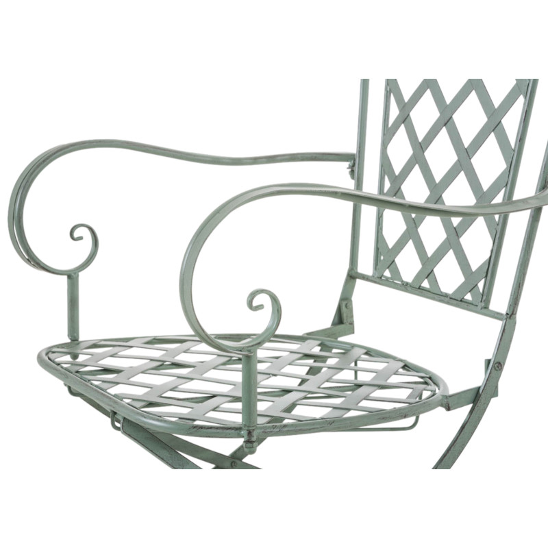 Ensemble de 2 chaises Adara vert antique
