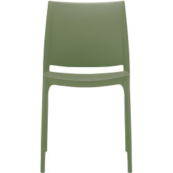 Ensemble de 2 chaises Maya olive