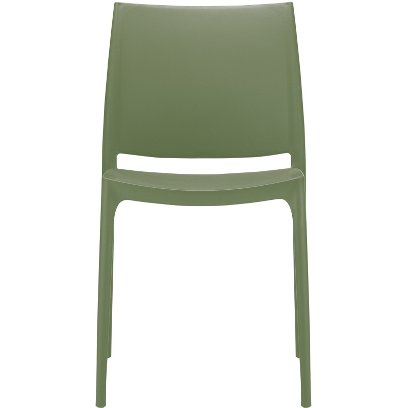 Ensemble de 2 chaises Maya olive