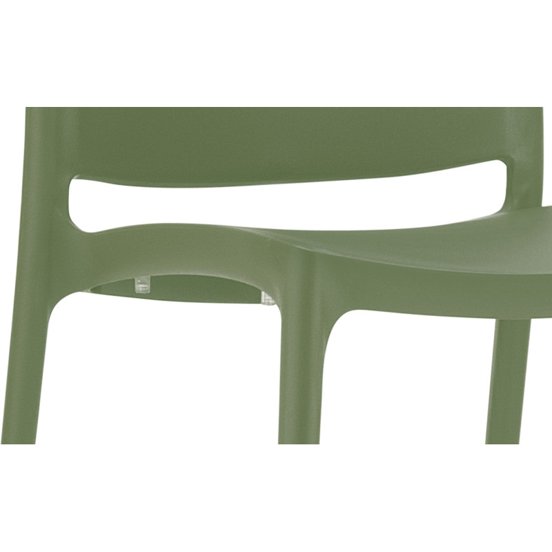 Ensemble de 2 chaises Maya olive