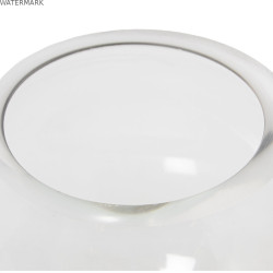 Vase Alexandra House Living Transparent Doré Verre 15 x 15 cm Bougeoir