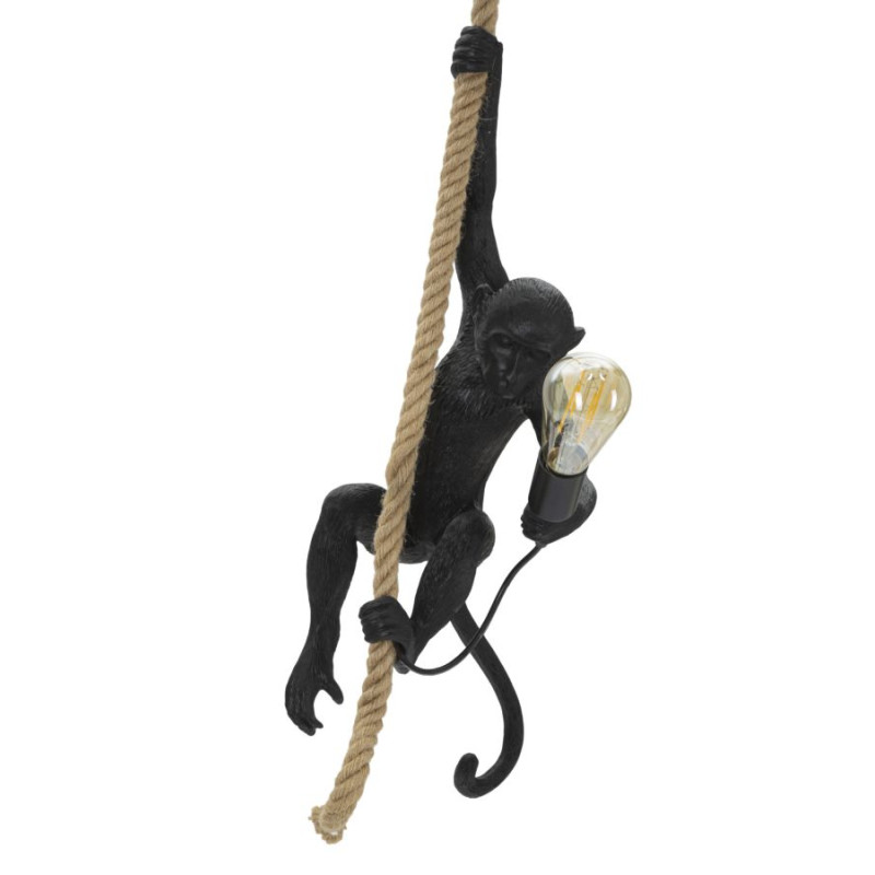 LAMPADAIRE MONKEY NOIR CM Ø 27X32X60