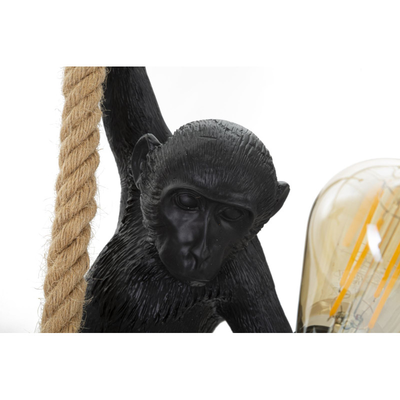 LAMPADAIRE MONKEY NOIR CM Ø 27X32X60