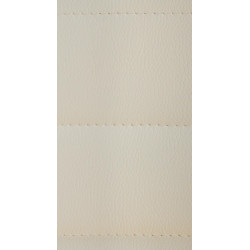 Set di 2 sgabelli da bar Lex, similpelle, B, crema