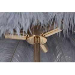 LAMPADAIRE PALM GRIS CM Ø 55X160