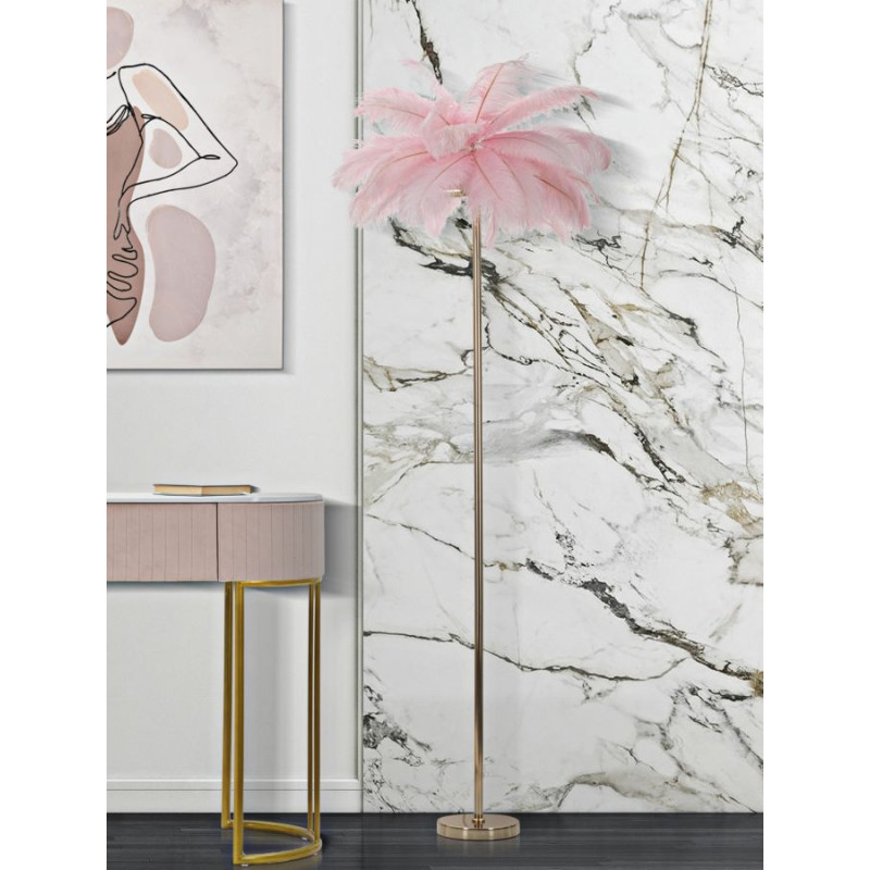 LAMPADAIRE PALM ROSE CM Ø 55X160