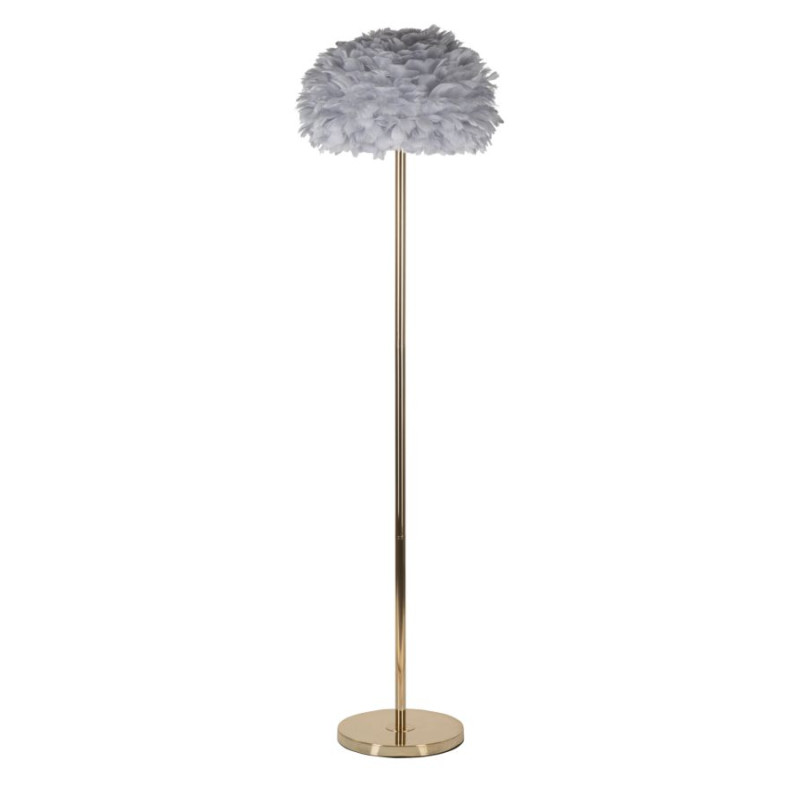 LAMPADAIRE FEATHERS SLIM GRIS CM Ø 43X170