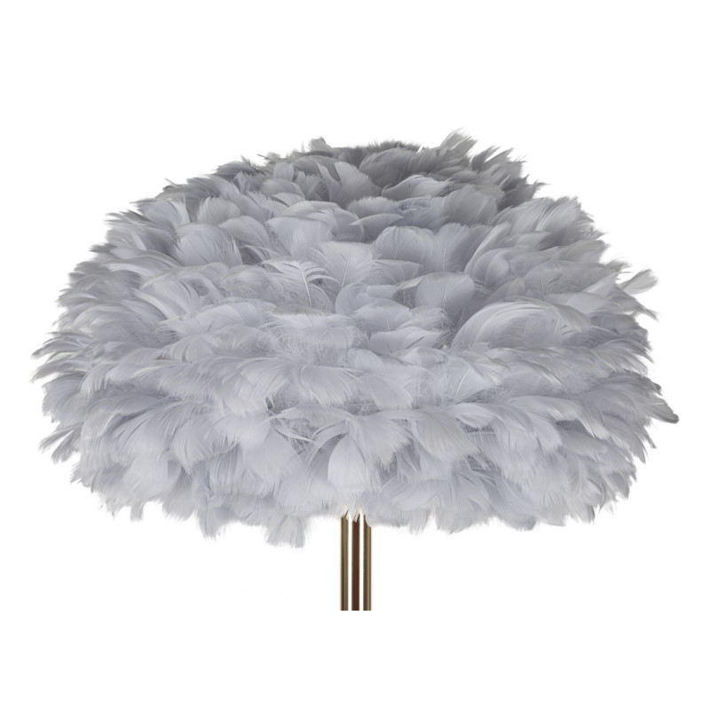 LAMPADAIRE FEATHERS SLIM GRIS CM Ø 43X170