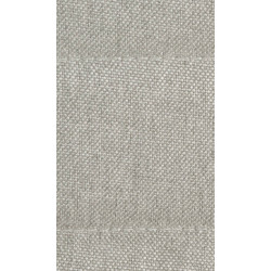 Juego de 2 taburetes de bar tapizados en tela Lex color crema