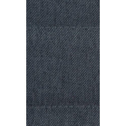 Juego de 2 taburetes de bar tapizados en tela Lex, color gris oscuro