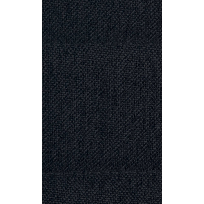 Ensemble de 2 tabourets de bar Lex en tissu noir C