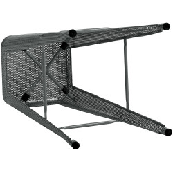 Ensemble de 4 tabourets de bar Fletcher, gris