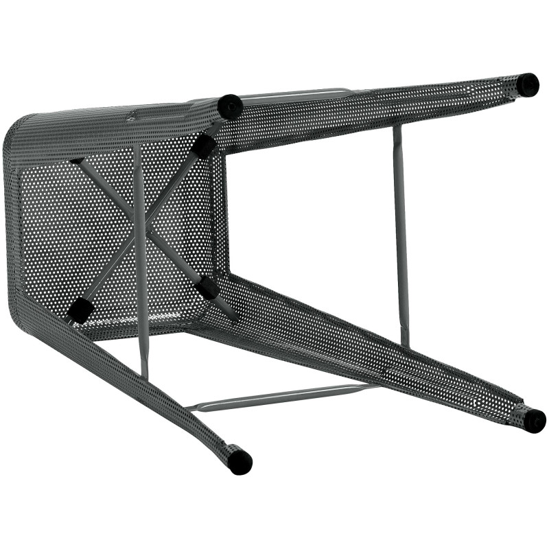 Ensemble de 4 tabourets de bar Fletcher, gris