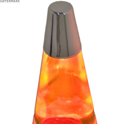 Lampe à Lave Alexandra House Living Jaune Rose Métal 9 x 37 x 9 cm