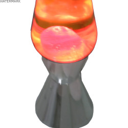 Lampe à Lave Alexandra House Living Jaune Rose Métal 9 x 37 x 9 cm