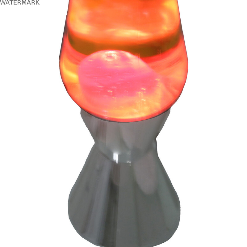 Lampe à Lave Alexandra House Living Jaune Rose Métal 9 x 37 x 9 cm