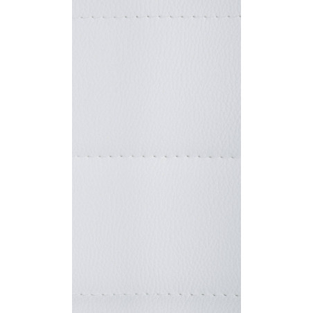 Set di 2 sgabelli da bar Lex, similpelle, bianco