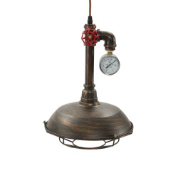 PLAFONNIER MANHATTAN ROND CM Ø 26X36