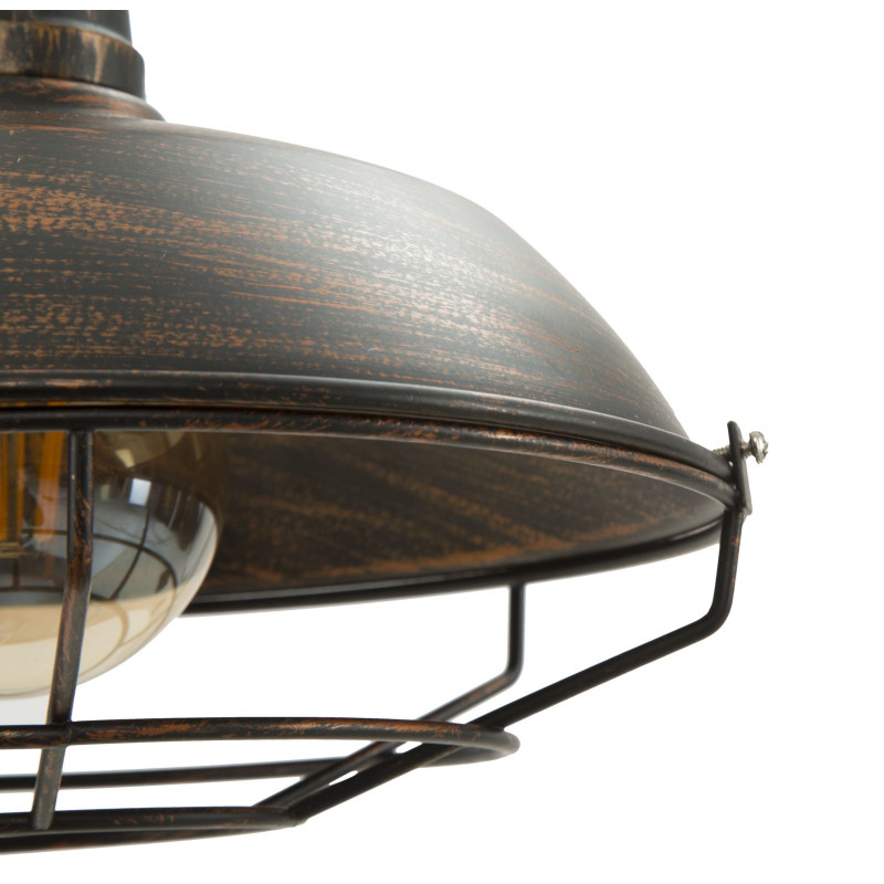 PLAFONNIER MANHATTAN ROND CM Ø 26X36