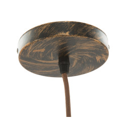 PLAFONNIER MANHATTAN ROND CM Ø 26X36