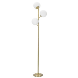 LAMPADAIRE GLAMY 3 LUCI CM...