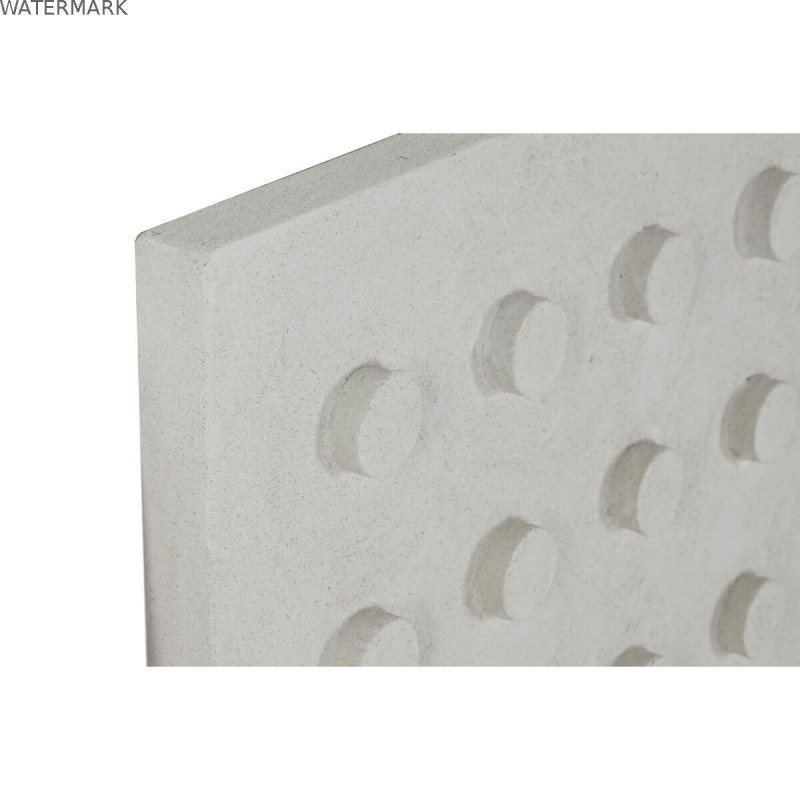 Décoration murale Home ESPRIT Blanc Bois MDF Moderne 80 x 6,5 x 80 cm Décoration murale Home ESPRIT Blanc Bois MDF Moderne 80 x 6,5 x 80 cm